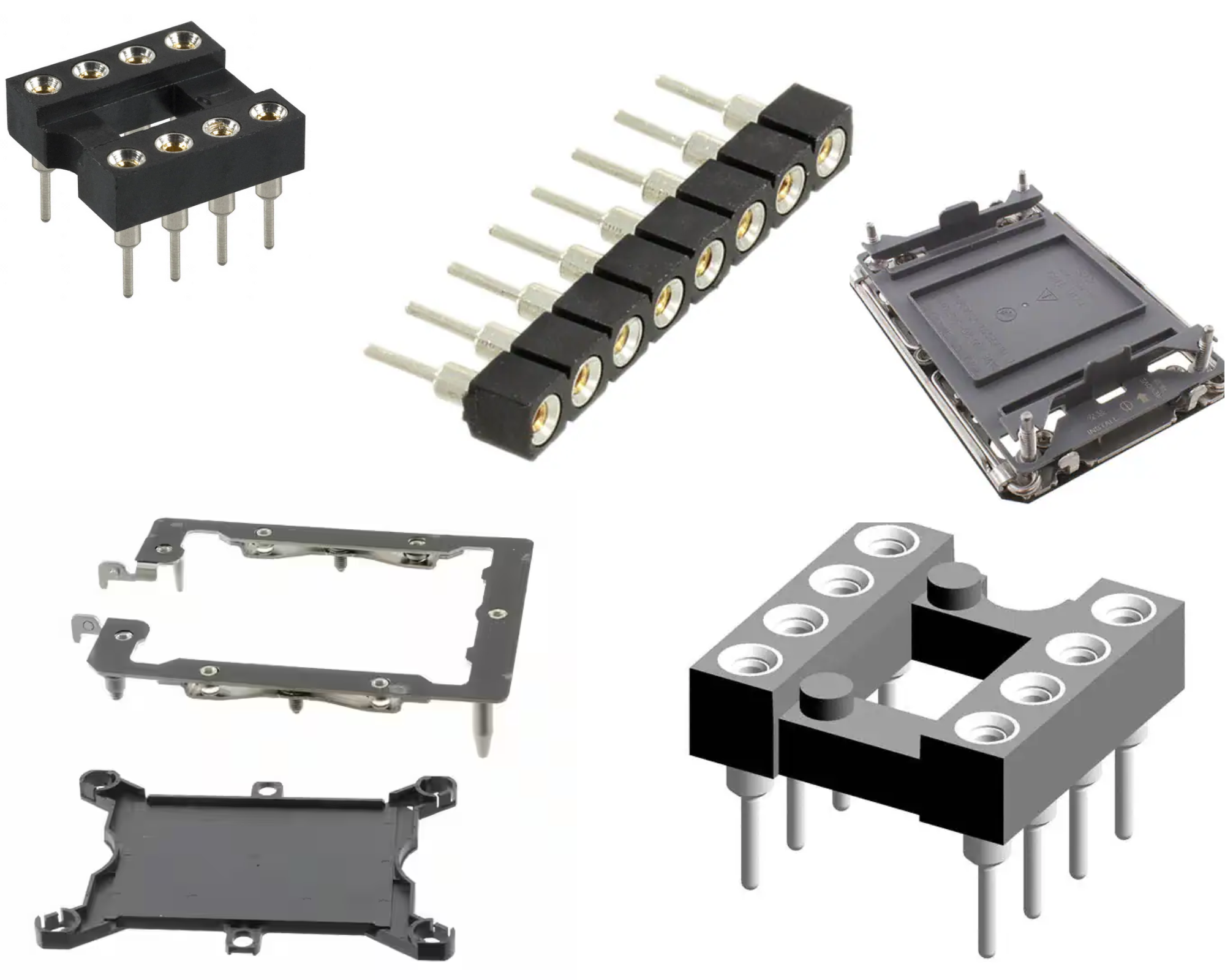 Sockets for ICs and Transistors - IC Sockets
